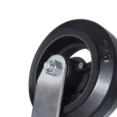 Большегрузное обрезиненное поворотное колесо SCd 42