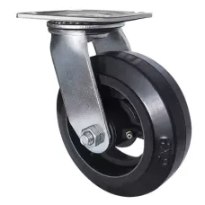 Большегрузное обрезиненное поворотное колесо SCd 80