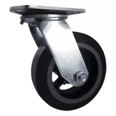 Большегрузное обрезиненное поворотное колесо SCd 80