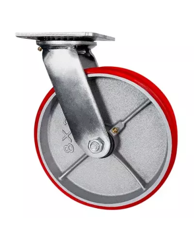 Большегрузное полиуретановое поворотное колесо SCp 55