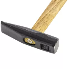 Молоток слесарный 200 г, квадратный боек, деревянная рукоятка Сибртех