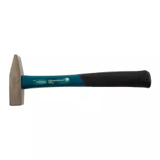 Молоток слесарный GROSS, 500 г, квадратный боек, фибергласовая обрезиненная рукоятка 10276