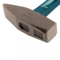 Молоток слесарный GROSS, 1000 г, квадратный боек, фибергласовая обрезиненная рукоятка 10279