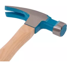 Молоток-гвоздодер, 380 г, угол 75, магнит, American hickory GROSS 10413