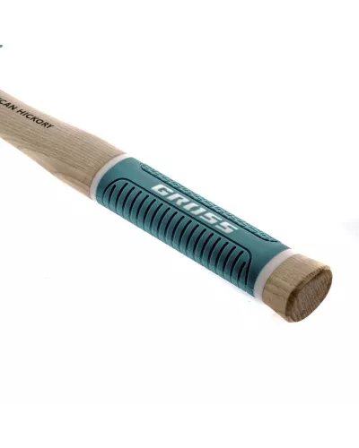 Молоток-гвоздодер, 200 г, угол 45, магнит, обрезиненная рукоятка American hickory GROSS