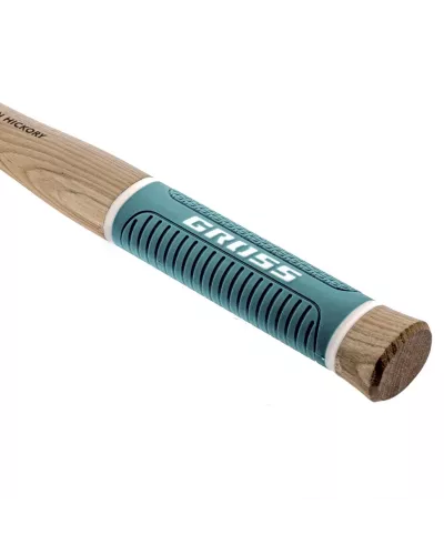 Молоток-гвоздодер, 450 г, угол 45, магнит, обрезиненная рукоятка American hickory GROSS