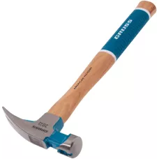 Молоток-гвоздодер, 560 г, угол 75, магнит, American hickory GROSS 10419