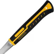 Молоток-гвоздодер DENZEL 450 г, цельнометаллический, двухкомпонентная рукоятка