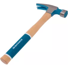 Молоток-гвоздодер, 680 г, угол 75, магнит, American hickory GROSS 10425