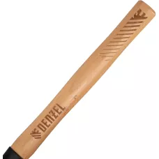 Молоток слесарный DENZEL 300 г, кованый квадратный боек, буковая рукоятка