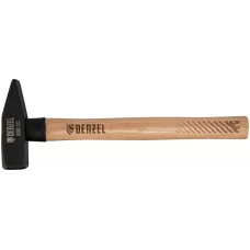 Молоток слесарный DENZEL 800 г, кованый квадратный боек, буковая рукоятка