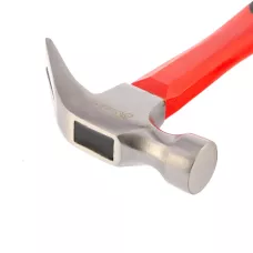 Молоток-гвоздодер optimal, 450 г, обрезиненная рукоятка MATRIX 10456