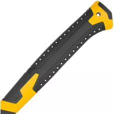 Молоток каменщика DENZEL 680 г, цельнокованый, двухкомпонентная обрезиненная рукоятка