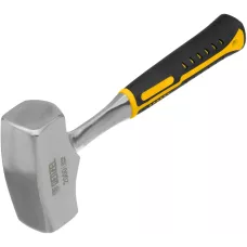 Кувалда DENZEL 2 кг, цельнометаллическая, двухкомпонентная рукоятка