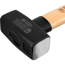 Кувалда DENZEL 1000 г, кованая головка, буковая рукоятка