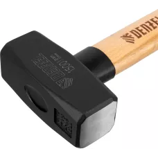 Кувалда DENZEL 1500 г, кованая головка, буковая рукоятка