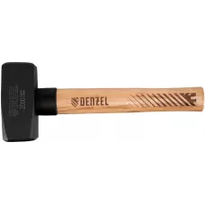 Кувалда DENZEL 2000 г, кованая головка, буковая рукоятка