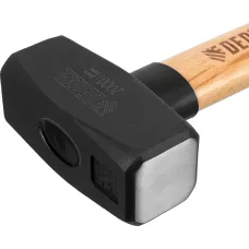 Кувалда DENZEL 2000 г, кованая головка, буковая рукоятка