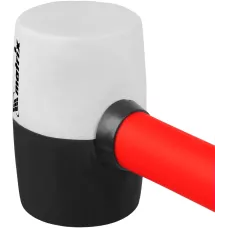 Киянка резиновая, 225 г, черно-белая резина MATRIX 11170