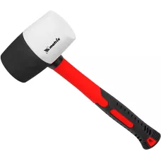 Киянка резиновая, 680 г, черно-белая резина MATRIX 11172