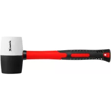 Киянка резиновая, 680 г, черно-белая резина MATRIX 11172