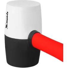 Киянка резиновая, 680 г, черно-белая резина MATRIX 11172