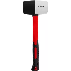 Киянка резиновая, 910 г, черно-белая резина, фибергласовая рукоятка MATRIX 11173