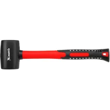 Киянка резиновая, 225 г, черная резина MATRIX 11175