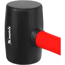 Киянка резиновая, 450 г, черная резина MATRIX 11185