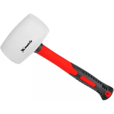 Киянка резиновая, 450 г, белая резина MATRIX 11196