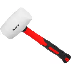 Киянка резиновая, 680 г, белая резина MATRIX 11197