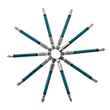 Набор бит GROSS PZ2 х90, сталь S2, 10шт 11201