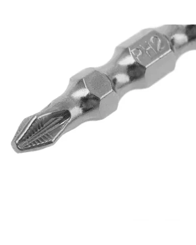 Бита двухсторонняя, PH2-PZ2 х 45 мм, сталь S2, 10 шт. Gross