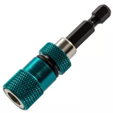 Адаптер для бит GROSS с ограничителем и двойным магнитом, 1/4" 11317
