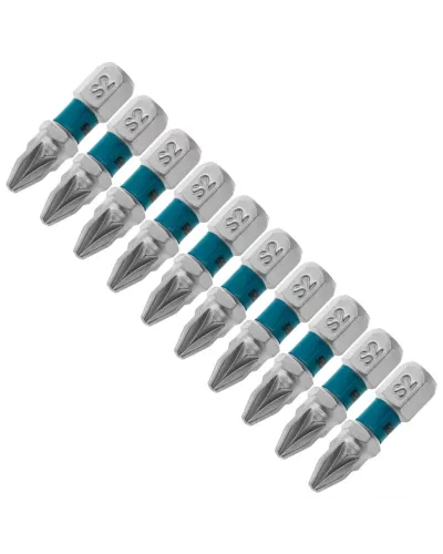Бита РZ2 х 25, сталь S2, 10 шт. Gross