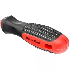 Отвертка Fusion, SL3 х 80 мм "anti slip" MATRIX 11406