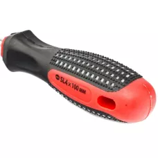 Отвертка Fusion, SL4 х 100 мм "anti slip" MATRIX 11412