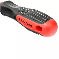 Отвертка Fusion, SL5 х 75 мм "anti slip" MATRIX 11417