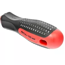 Отвертка Fusion, SL6 х 100 мм "anti slip" MATRIX 11423