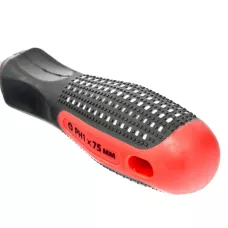 Отвертка Fusion, PH1 х 75 мм "anti slip" MATRIX 11440