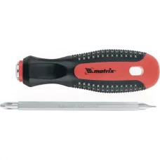Отвертка комбинированная Fusion SL6/PH2 мм "anti slip" MATRIX 11451