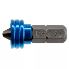 Бита GROSS PH 2x25 мм с ограничителем и магнитом, для ГКЛ, S2 11455