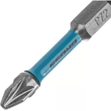 Набор бит торсионных PZ2 x 50 мм, для ударных шуруповертов, 2 шт. GROSS 11488