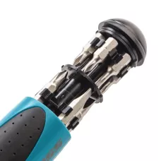 Отвертка реверсивная GROSS. Механизм SmartPush 12 шт, S2 11611