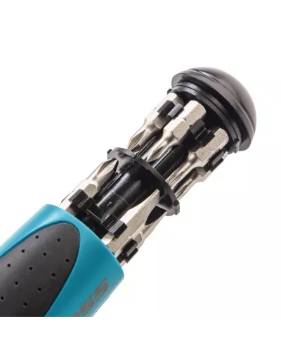 Отвертка реверсивная, механизм SmartPush 12 шт, S2 Gross