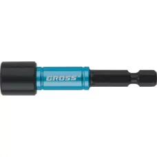 Бита с торцевой головкой GROSS, магнит. Nut-Driver, 10 мм, S2 11619