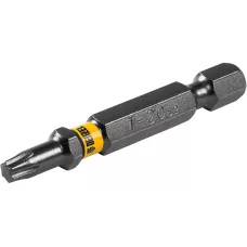 Бита DENZEL TX 20х50, сталь S2, шестигранный профиль, 10 шт. Е 6,3