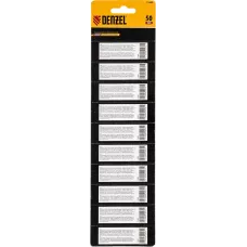 Бита DENZEL PZ2х50, сталь S2, 10 шт., круглый профиль, отрывная упаковка, , Е 6,3