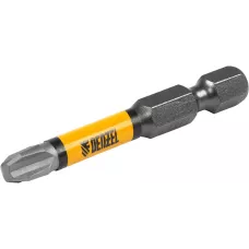 Бита DENZEL IMPACT, PH3x50 мм, лазерная обработка шлица, сталь S2, 10 шт., Е 6,3