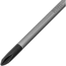 Отвертка DENZEL PH0х75 мм, S2, 3к рукоятка